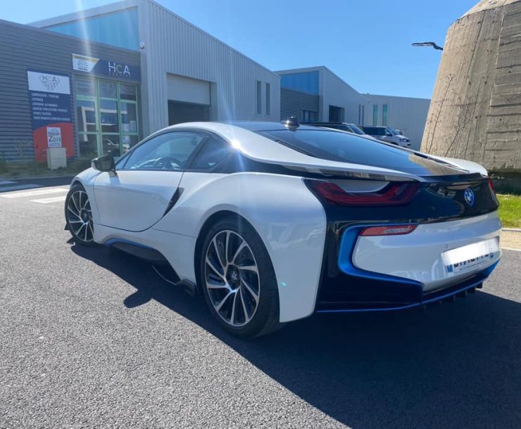 HCA concept BMW I8 - Avant le covering noir brillant