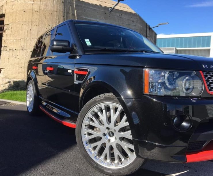 HCA concept Peinture sur ce Land rover