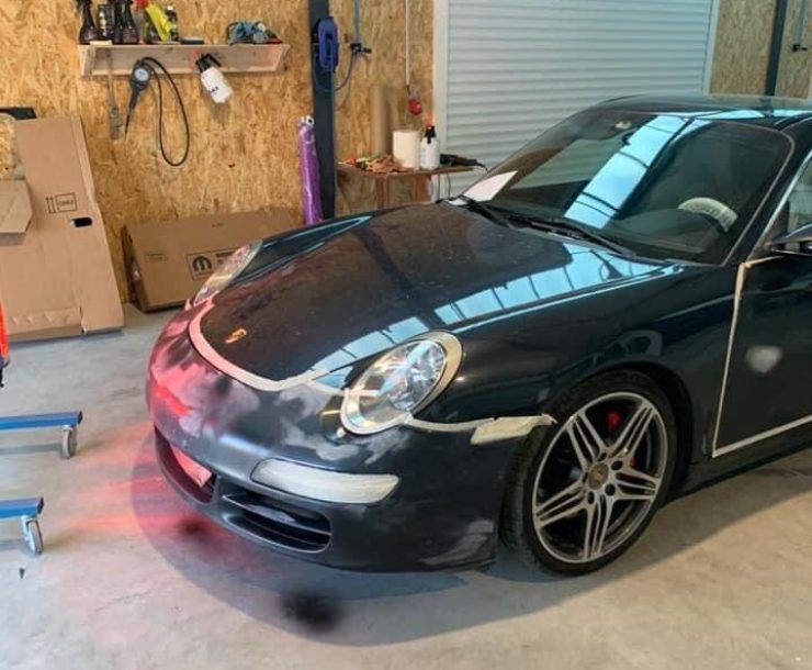 HCA concept Peinture complète pour cette Porsche 911 Carrosserie Guérande