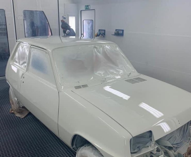 HCA concept  Five Star Guérande Renault 5 peinture complète  Carrosserie Guérande